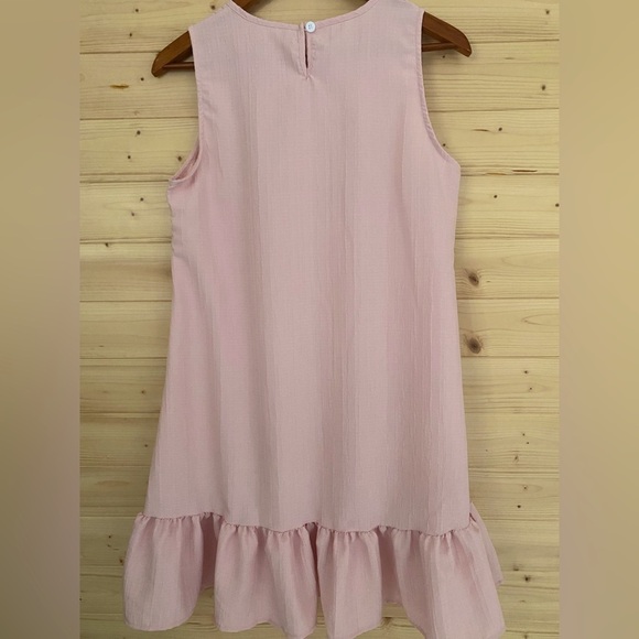 NWOT A-LINE Crew Neck Lightweight Swing Soft Pale Pinkish Women’s Small Dress - Picture 6 of 13